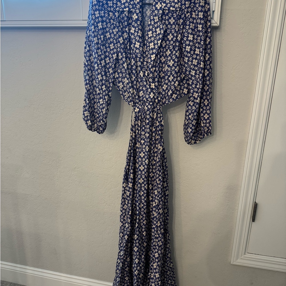 Floral Print Maxi Dress